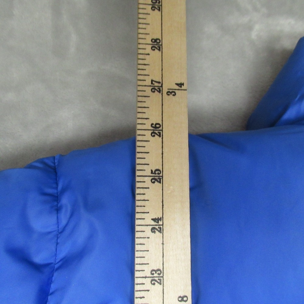 North Face Down Jacket Men Large Blue Puffer Wind… - image 11